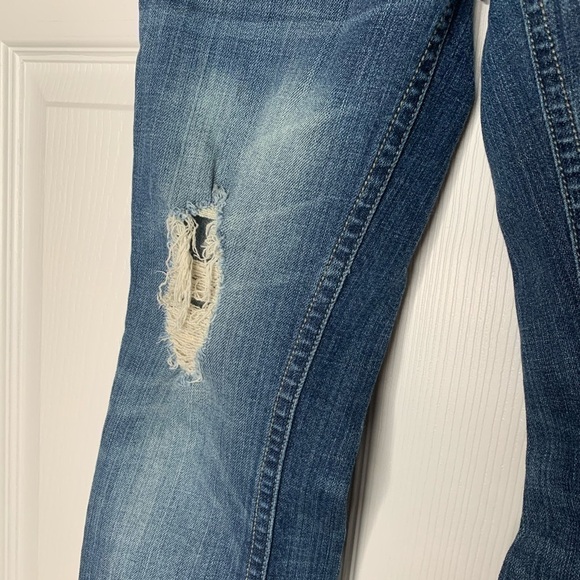 Refuge Runway Everyday Boot Jeans Distressed Y2K - Picture 2 of 5
